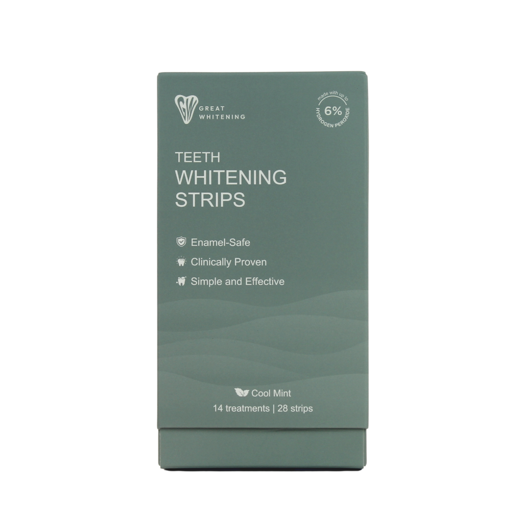Hydrogen Peroxide Whitening Strips